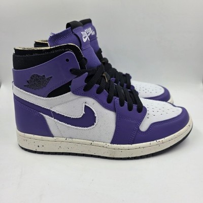 Nike Air Jordan 1 High Zoom Comfort CMFT Purple Court CT0978-501 Mens Size 8