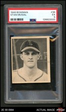 1948 Bowman #36 Stan Musial Cardinals HOF RC MVPw PSA 5 - EX