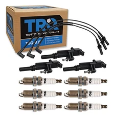 Ignition Coil and Spark Plug Kit 10 Piece Iridium Spark Plugs Compatible with...