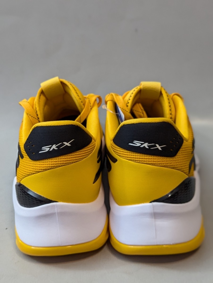 Skechers SKX Float Basketball Shoes Mens 12 Yellow Black SN253001