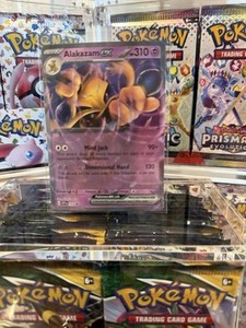 Alakazam ex SVP050 SVP 050  - Pokemon Scarlet & Violet Promo Ultra Rare Holo  NM