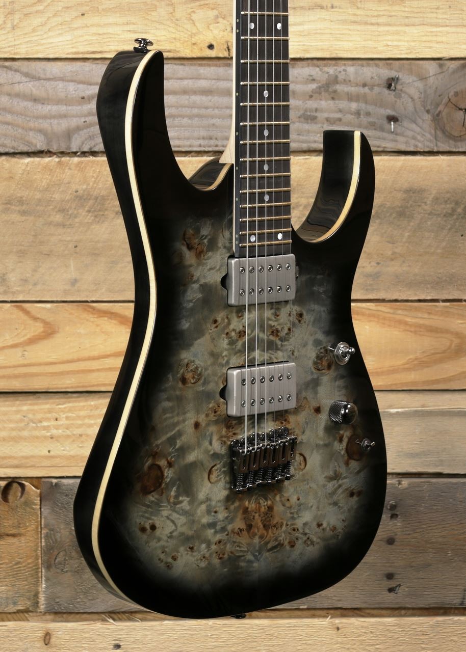 Ibanez RG1121PB Electric Guitar Charcoal Black Burst w Gigbag 211890₽
