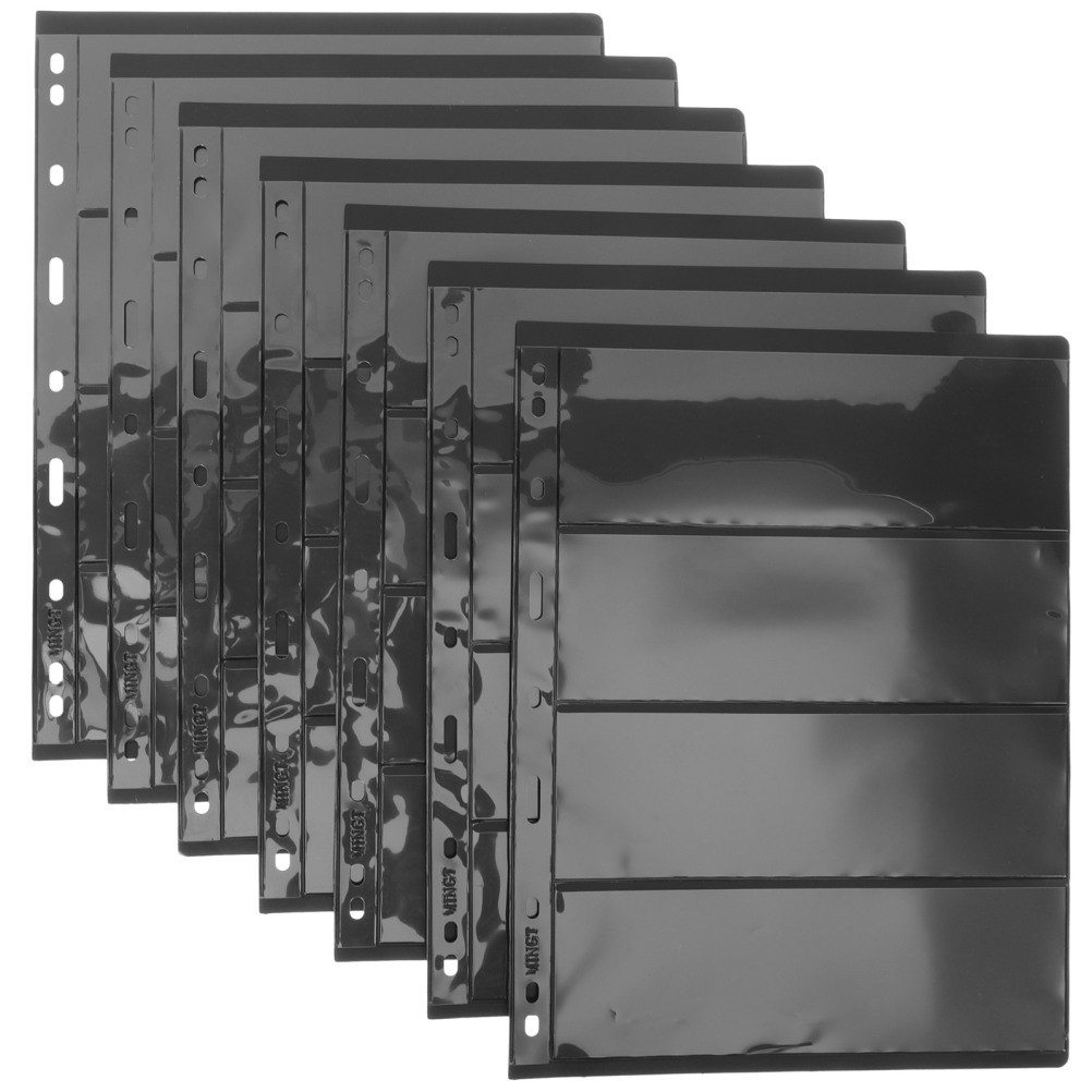 10 Sheets Stamp Collection Inserts Collecting Supplies and Tools