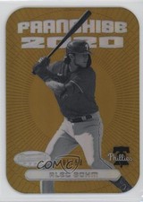 2020 Bowman's Best Franchise Die-Cuts Gold Refractor 5/50 Alec Bohm #FFDC-AB 0r4