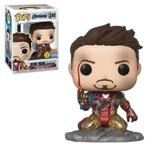 Funko Pop! Vinyl: Marvel - Iron Man (I Am Iron Man) Glows, PX Exclusive #580