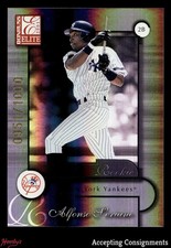 2001 Donruss Elite #193 Alfonso Soriano SP 951/1000 YANKEES