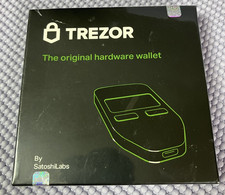 Trezor - Model One - Crypto Hardware Wallet - Black SEALED NEW