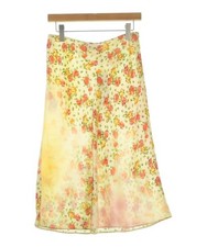 MARNI Knee-length Skirts BeigexOrangexRedxGreenetc. Patterned 2200659093066