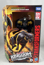 TRANSFORMERS KINGDOM WAR FOR CYBERTRON DELUXE SHADOW PANTHER ACTION FIGURE
