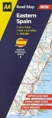 Eastern Spain (AA Road Map Spain & Portuga..., Portugal