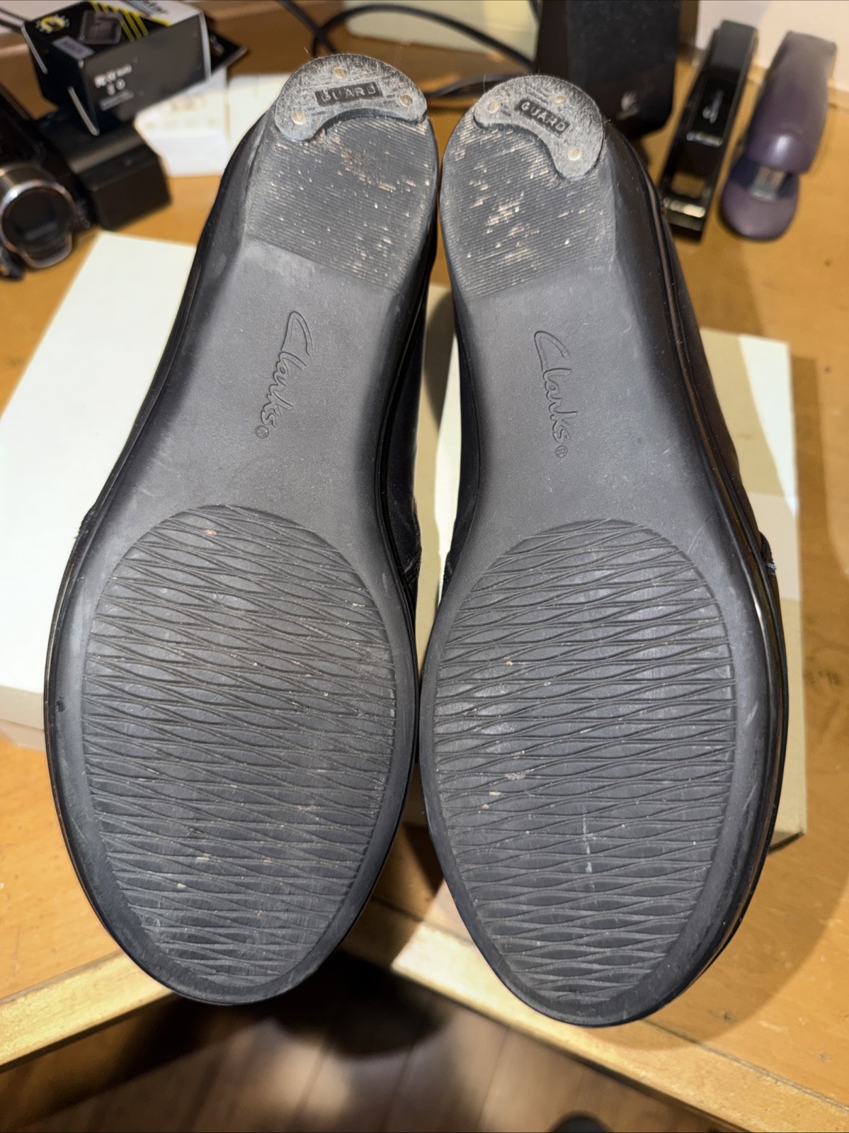 Clarks Collection Leather Comfort Shoes 8.5 M Exc… - image 4