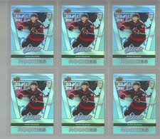 2025-26 UD MVP SILVER COLLECTION #234 RYAN SUZUKI RC SPS x6 HURRICANES