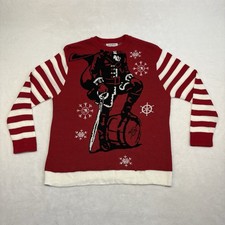 Captain Morgan The Standing Captain Ugly Christmas Sweater Menβs Size S