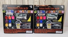 Lot of 2 Deluxe Family Makeup Kit Tooth-Out Blood Scar Halloween Makeup Kit NEW