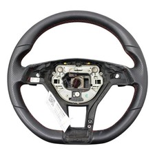 MERCEDES GLA CLASS X156 STEERING WHEEL LEATHER FLAT BOTTOM 2013-2019 A0004607411