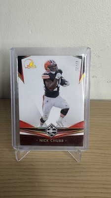 2020 Panini Limited - Nick Chubb #35 Spotlight Gold /75