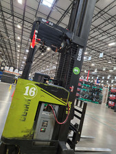 Clark NPR22 Narrow Aisle Reach Forklift, 2020 - 4,500 LB Capacity, 36V Electr...