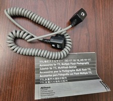 Nikon SC-17 TTL Cord (Flash To ISO) Multiple Flash Photography BRAND NEW! 