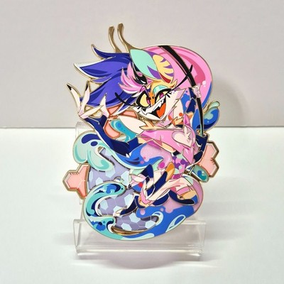 Helluva Boss Bee cotton candy enamel pin HunterFlower