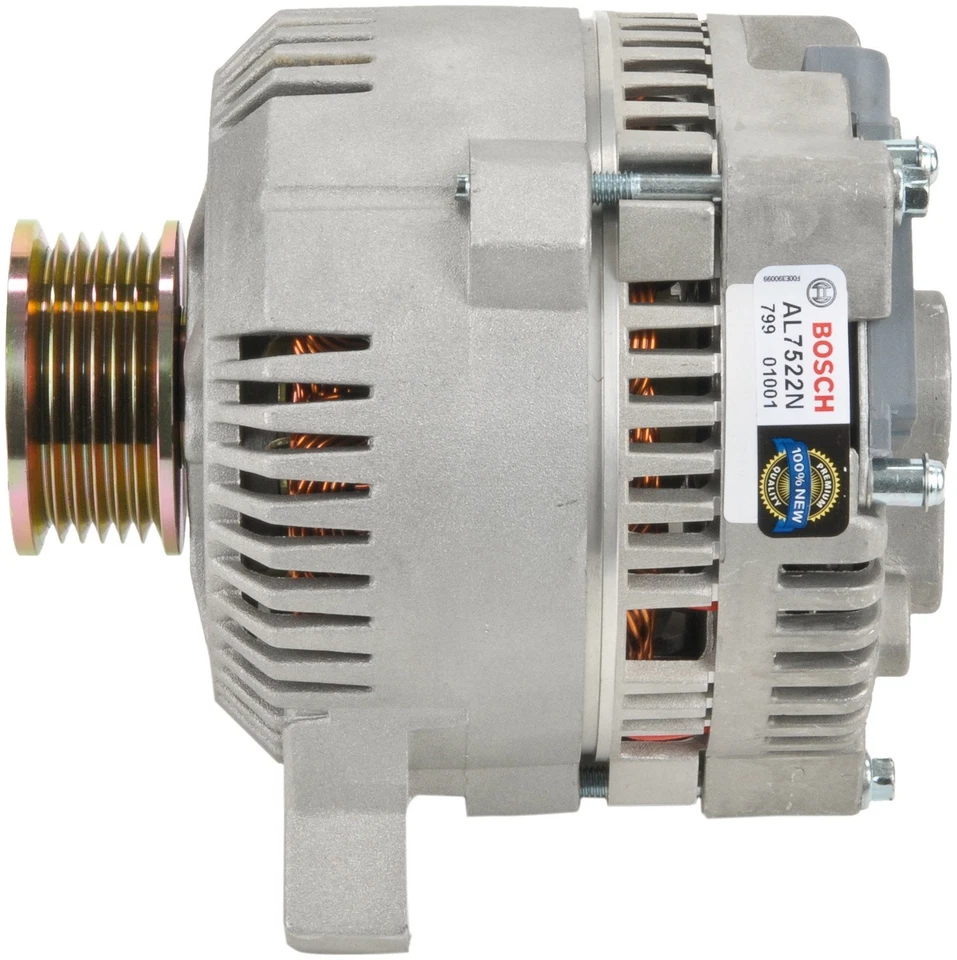 Bosch Alternator AL7522N For 1992-1996 Ford F-150 E-150 E-350 E-250 F-350 F-250 - Image 3 of 4