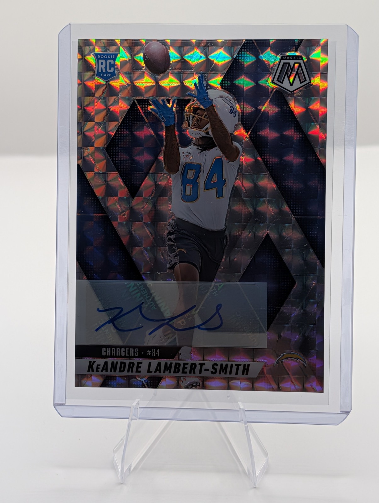 KeAndre Lambert-Smith Panini Mosaic #336 Autograph