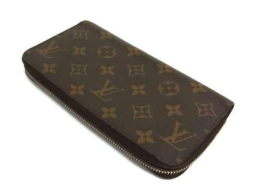 Louis Vuitton Wallet Zippy Monogram M42616 Gold Hardware 305367
