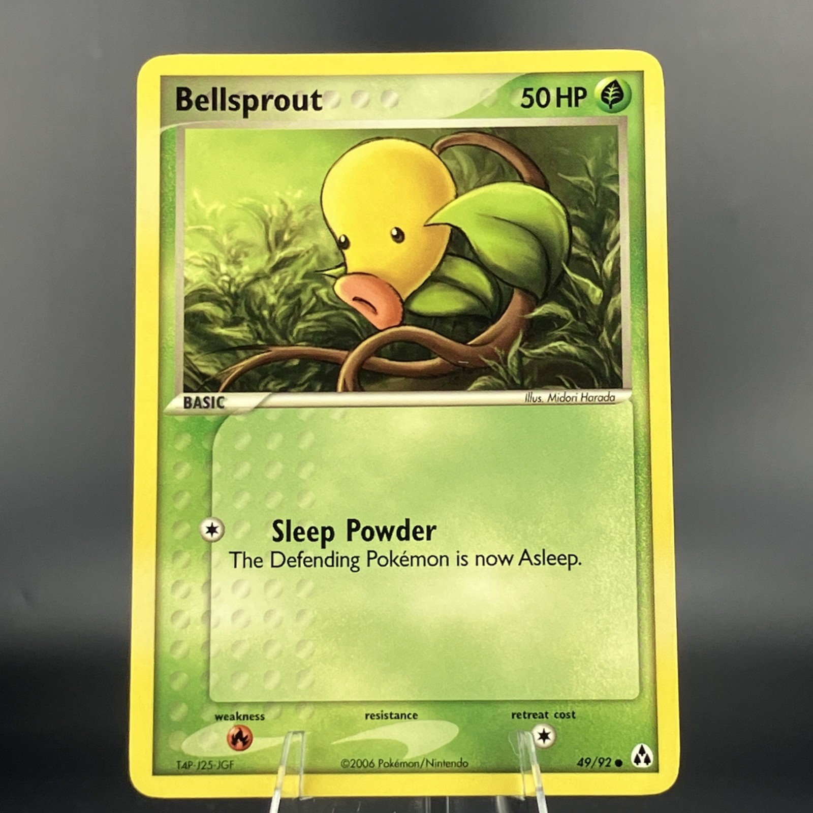 Bellsprout 49/92 Pokemon TCG - EX Legend Maker Regular (NM)