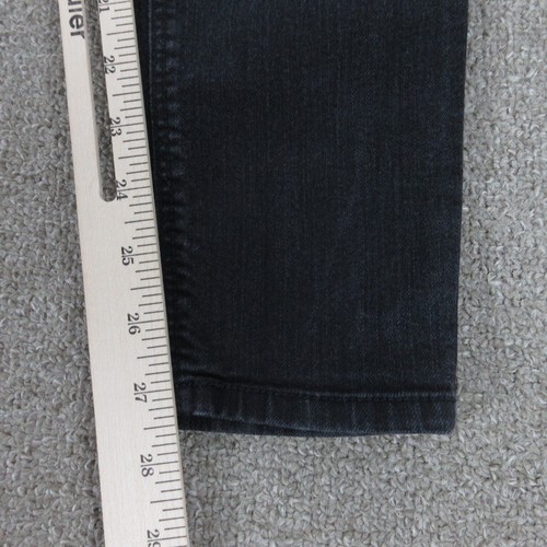 Old Navy Jeans Womens 4 Black Super Skinny 26x27.5 - Picture 11 of 19