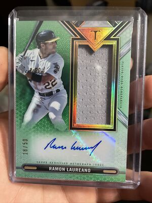 2021 Triple Threads Ramon Laureano Auto Player Worn