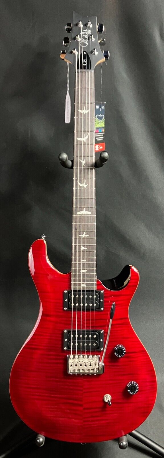 Paul Reed Smith PRS SE CE 24 Electric Guitar Black Cherry Finish w/ Gig Bag