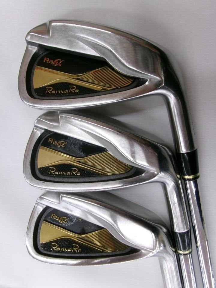 RomaRo Ray α GOLD Irons #6-9.P.A.S(7Clubs)/Zelos/Flex:R/Iron RomaRo Ray α GOLD Irons #6-9.P.A.S(7Clubs)/Zelos/Flex:R/Iron