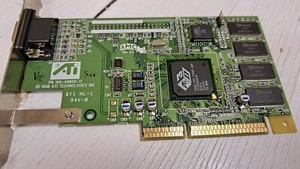 ATI TECHNOLOGIES VGA  RAGE PRO TURBO AGP 8MB VIDEO CARD #183 Free Shipping