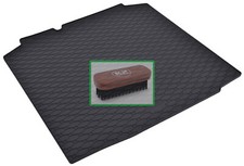 Z552139 Gummi-Kofferraumwanne + Bürste passend für Skoda Fabia Combi 2 5J Faceli