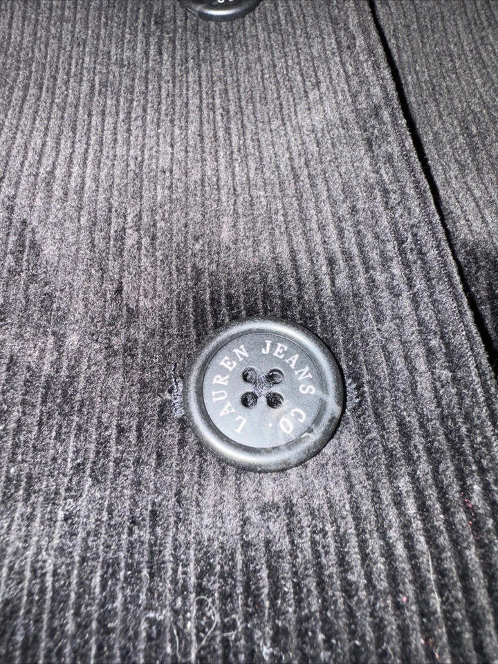 Chaqueta Ralph Lauren Marrón Pana Edredón Forrada Mujer Talla Mediana Otoño Invierno Foto 2 de 4