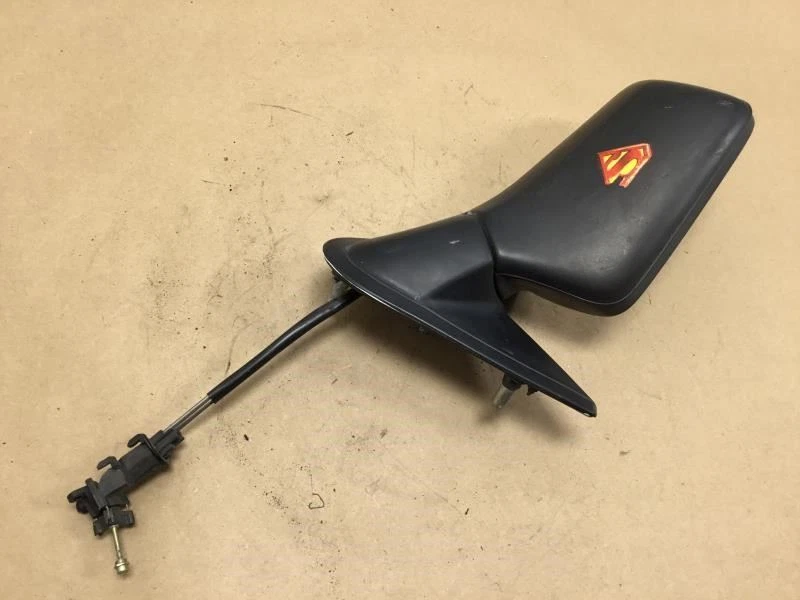 Volkswagen Golf 1993 1999 vista frontal derecha manual cable espejo retrovisor negro OEM+ Foto 3 de 4
