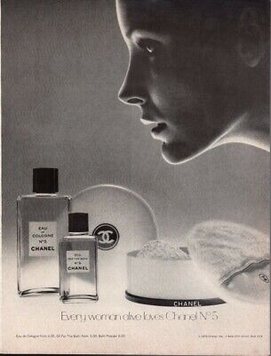 1968 Chanel No 5 Centerfold PRINT AD Every Woman Alive Wants Chanel Number 5