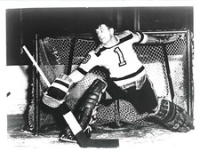 FRANK BRIMSEK 8X10 PHOTO HOCKEY BOSTON BRUINS NHL PICTURE