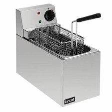 Lincat Single Tank Electric Fryer - Stainless Steel - Single Basket Countertop