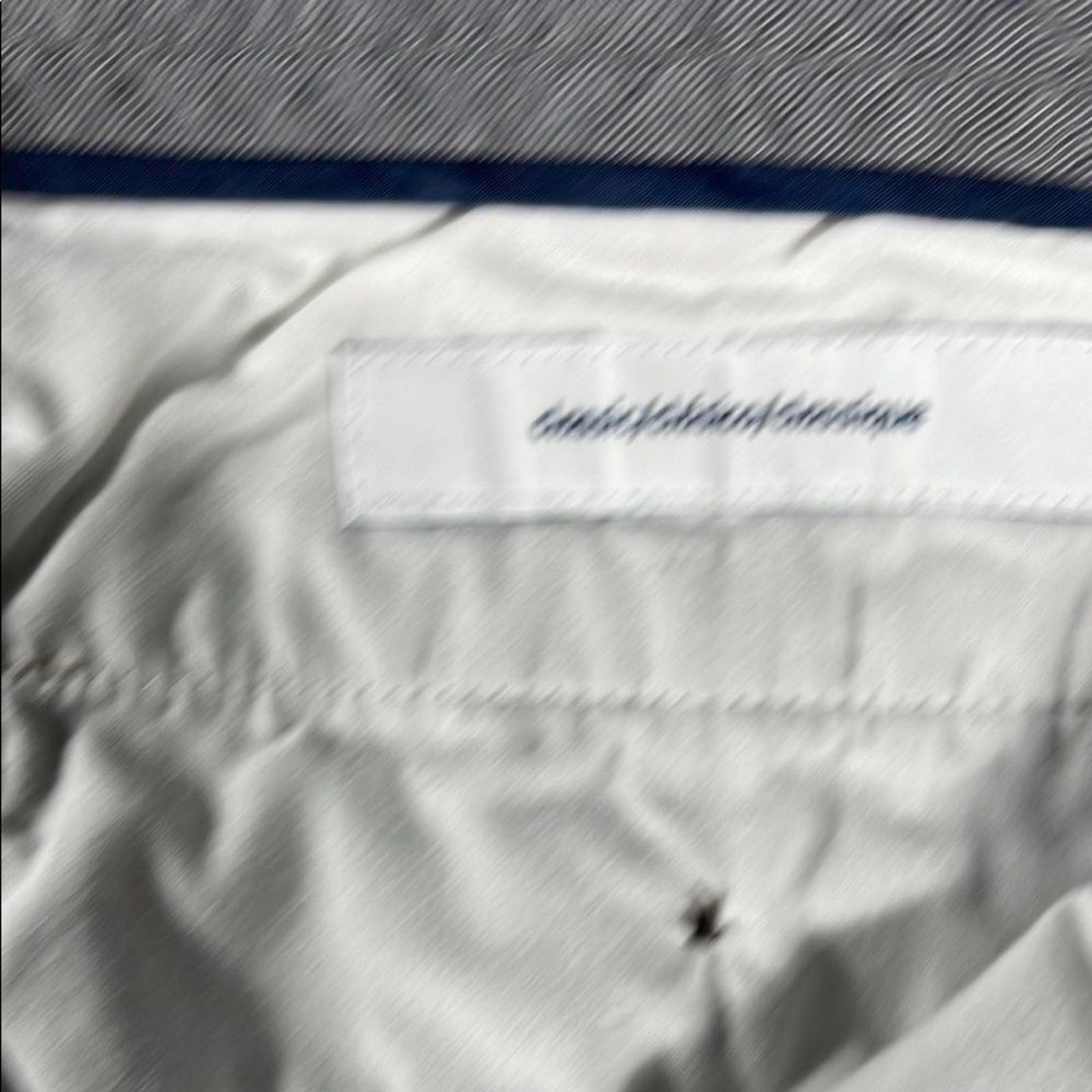 Amazon Essentials mens khaki basic flat front 8.5… - image 6