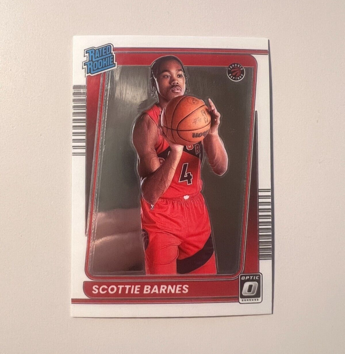 2021-22 Panini Donruss Optic - Rated Rookie #186 Scottie Barnes (RC)