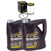 MotoröL Set MotoröL Mannol Energy 5W-30 8 Liter + ÖLfilter FüR Mercedes C-Klasse
