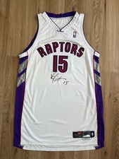 Signed Vince Carter 1999-00 Nike Team Issued Raptors Game Jersey JSA Autograph