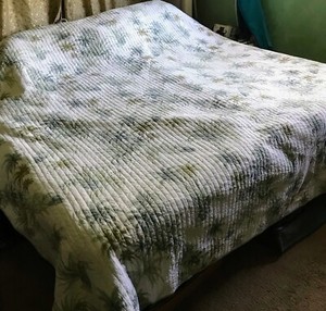 Tommy Bahama Quilt King Size 1-Piece Soft Breathable Cotton in Palm Tree Print