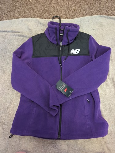 New balance Womens Fleece Jacket Size M - Picture 2 of 4
