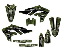 2019-2023 YZ 450 FX APACHE Green Senge Graphics Kit Compatible with Yamaha
