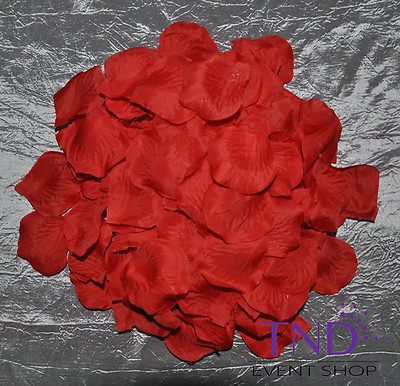 600 PCS FLOWER ROSE PETALS WEDDING PARTY TABLE DECORATION FLORAL CONFETTI