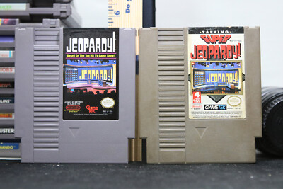Jeopardy & Super Jeopardy NES Nintendo Entertainment System Authentic tested