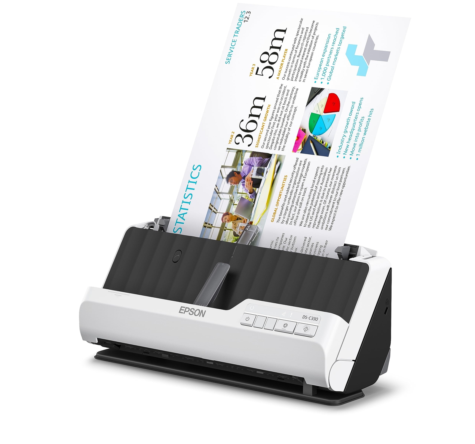 EPSON DS-C330 Dokumentenscanner NUOVO