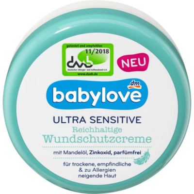 BABYLOVE Baby  Ultra Sensitive wound protection cream Made in Germany FREE SHIP