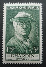 FRANCE-1956-Chardin N°1069 neuf ** luxe